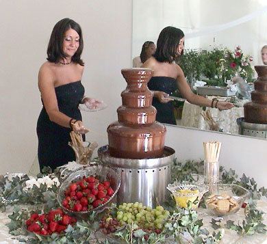Chocolate fountain 1